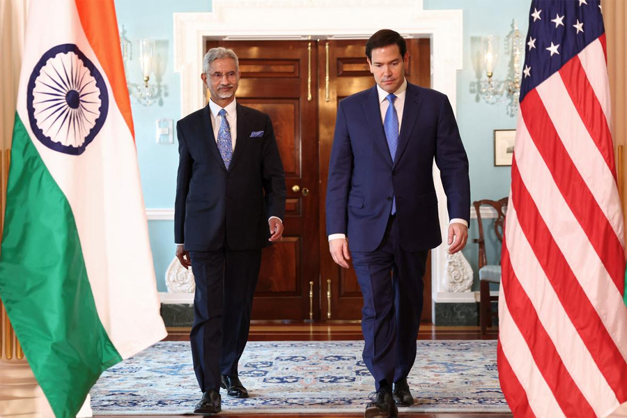S Jaishankar in USA to meet marco rubio