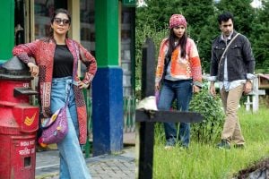 ' joto kando kolkatatei' film actress Kazi Nawshaba Ahmed said 'Kolkata is a feeling'