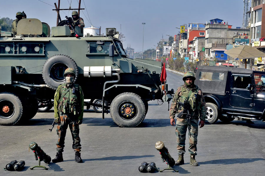2 Soldiers Killed In Action After Assam Rifles Truck Ambushed Near Manipur Imphal