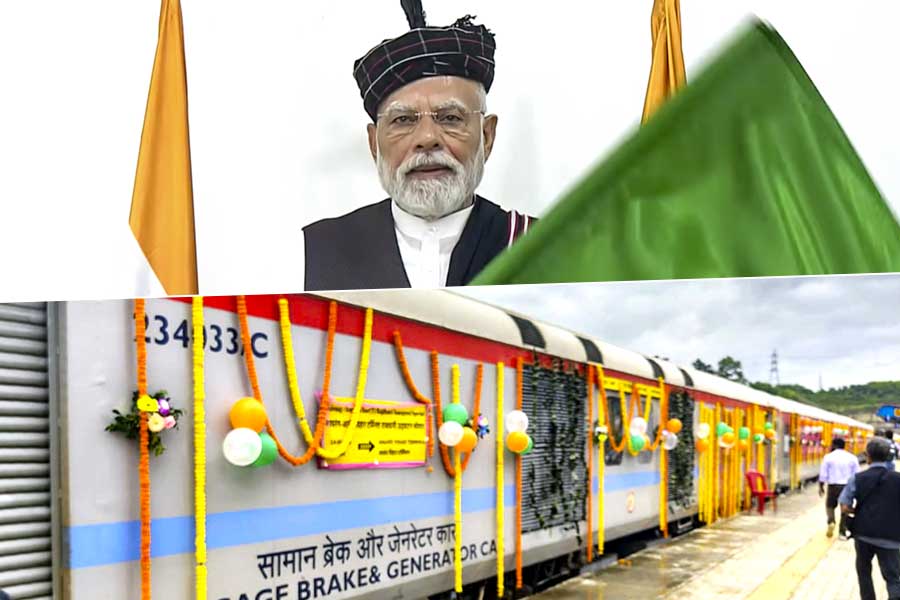 Narendra Modi inaugurates sairang rail project in mizoram attack opposition