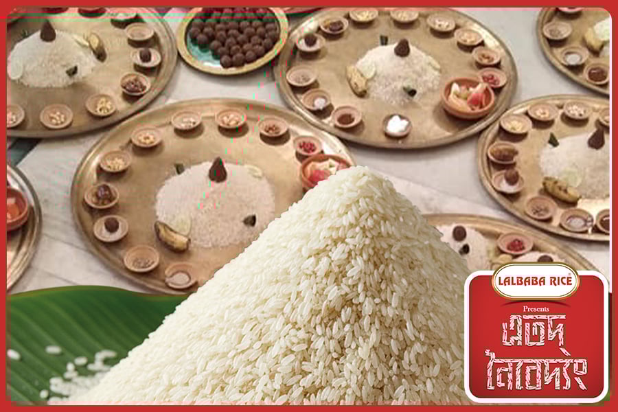 'Intact' Lalbaba rice is important in Durga Puja Naivedya