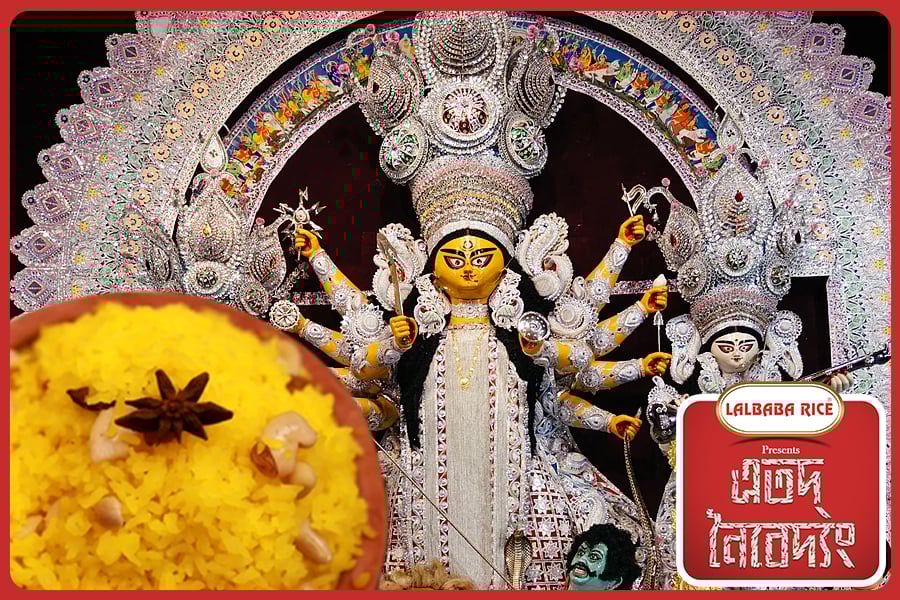How to make Bhog Polao for Durga Puja, Enhance the purity and taste of Bhog by using Lalbaba rice