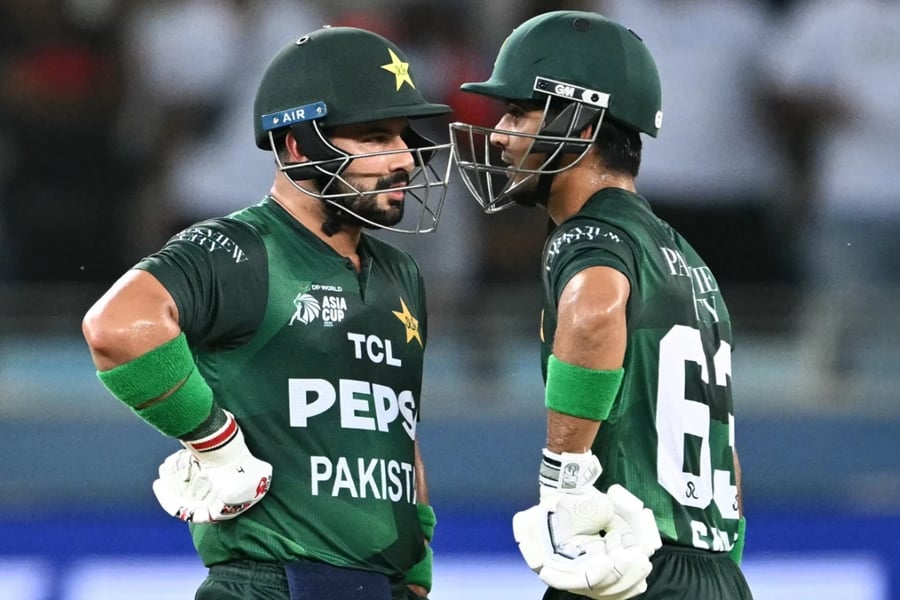 Pakistan gets good score on board against India in Asia Cup match