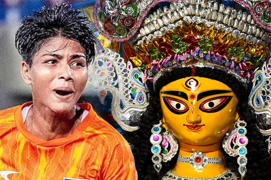 Celebrity Durga Puja: Now a new goal lies ahead, what does Sangita Basfore want from Devi Durga?