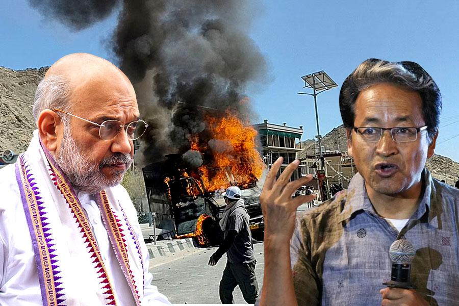 Centre issues statement blaming Sonam Wangchuk for Ladakh mass protests
