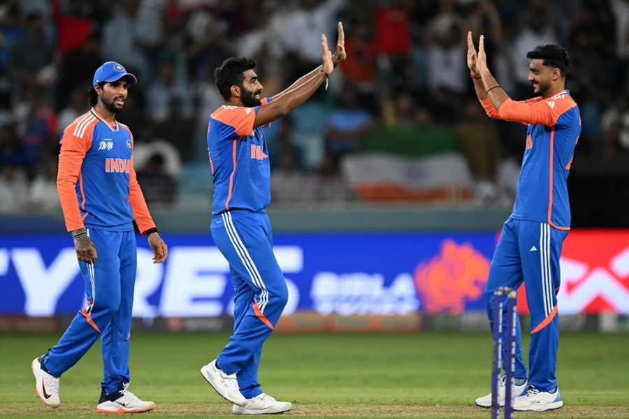 UAE bowled out only after scoring 57 runs against India in Asia Cup
