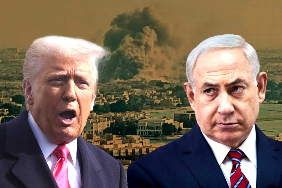 US president Donald Trump distances himself from Israeli strikes in Qata