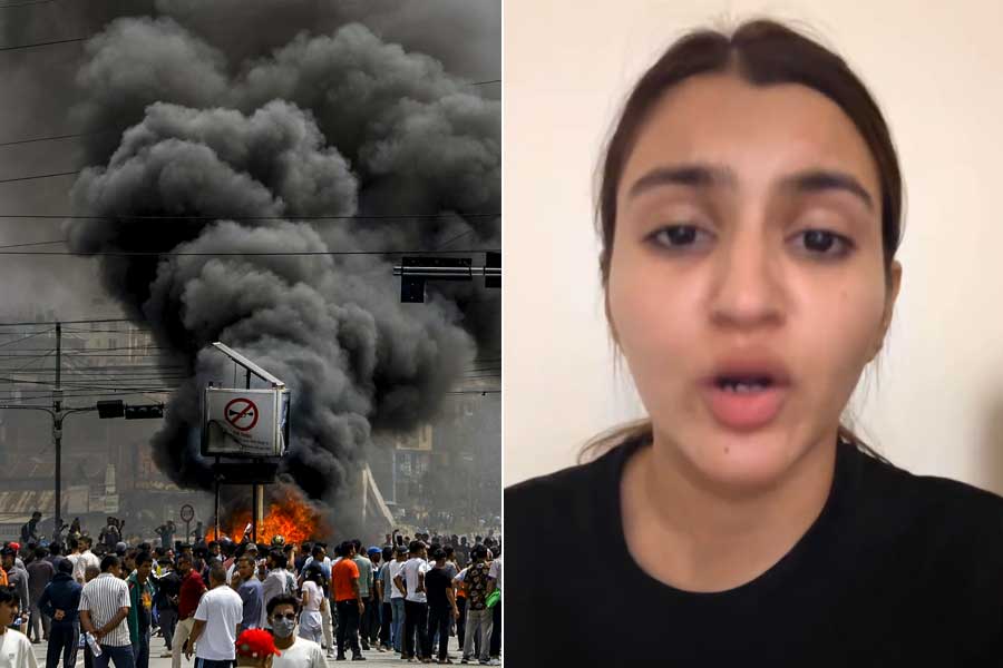 Indian volleyball player Upasana Gill in danger of organizing volleyball league in Nepal