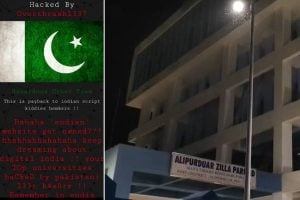 Website of Alipurduar Zilla Parishad allegedly hacked by Pakistan