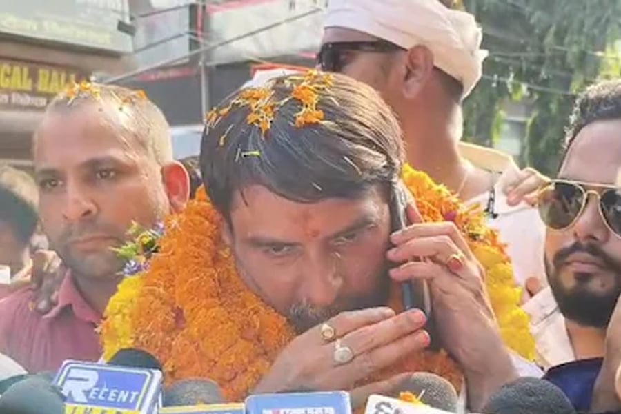Bihar election Ashwini choubey son go back not filing nomination