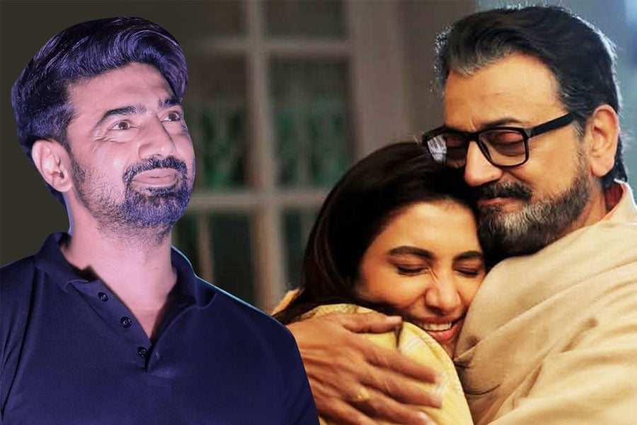 Dev wishes to actress Rukmini maitra for her new film hati hati paa paa