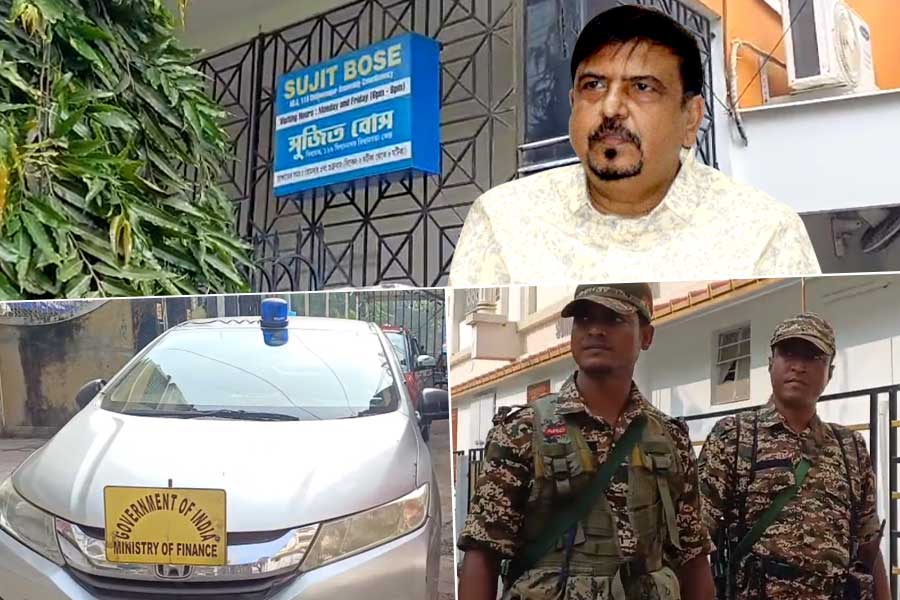ED Raids Sujit Bose’s Properties: ED Raids Multiple Locations, Including Fire Minister Sujit Basu's Salt Lake Office, in Connection with Municipal Recruitment Scam