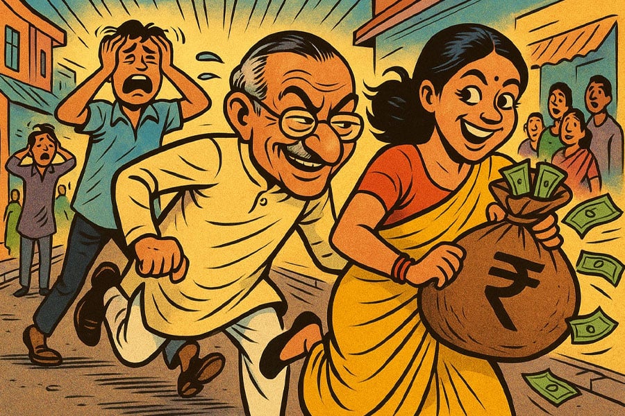 Offbeat News: Housewife flees away with assets of husband with father-in-law in Dhaka