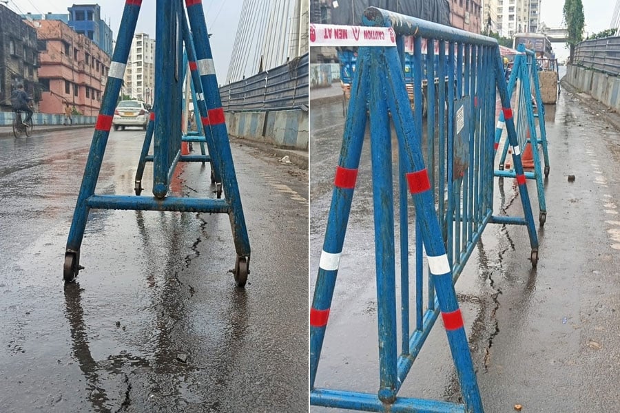 Cracks found on Howrah's Bangal babur bridge