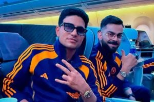 After multiple hours of flight delay, Indian team arrives late night at Australia