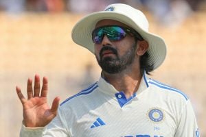 KL Rahul's Bizarre Act Leads To Confusion During 2nd India-West Indies Test