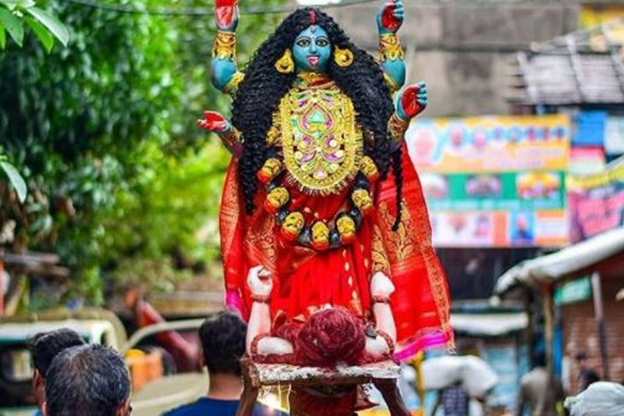 People of Barasat demands Kali Puja carnival as this festival is famouse here