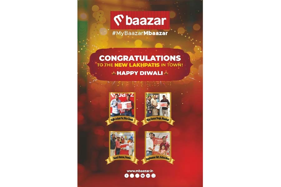 Customers become lakhpatis by winning M-Baazar Bumper Lucky Draw Contest on the occasion of Durga Puja