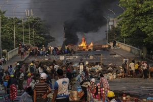 Myanmar Military Strike On Anti-Junta Protest Kills 40