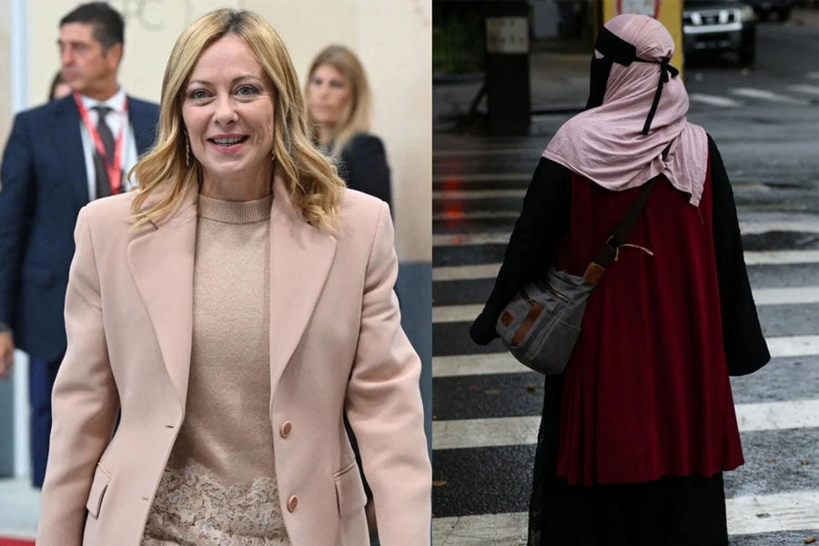 Giorgia Meloni Drops Bombshell Bill To Ban Burqa, Niqab at Public Places