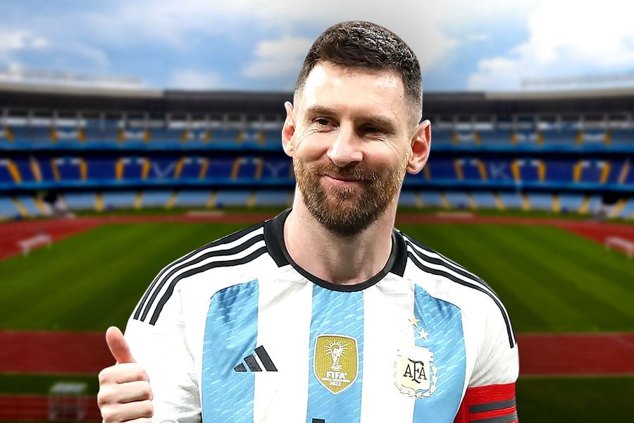How much does it cost to see Lionel Messi at Yuva Bharati?