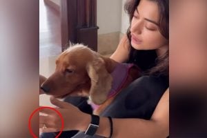 Rashmika Mandanna flaunts her ring, creates buzz about engagement