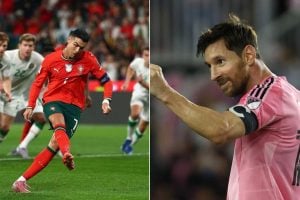 Lionel Messi's brace helps to win Inter Miami and Cristiano Ronaldo misses penalty in Potugal's win