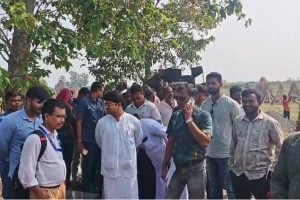 construction of ecofriendly road started in Nadia