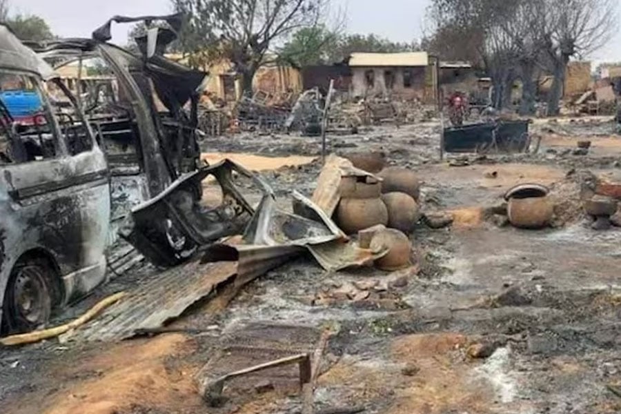 Over 60 killed as drone strike hits displacement shelter in western Sudan