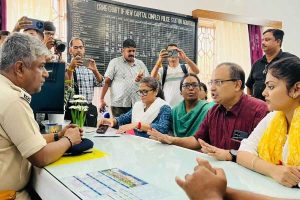 AITC submitted a police complaint in connection with the vandalism in Agartala Party office by BJP leaders