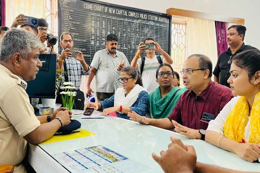 AITC submitted a police complaint in connection with the vandalism in Agartala Party office by BJP leaders