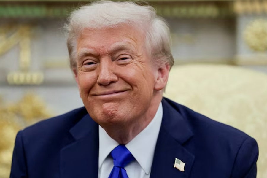 White House's 'peace president' post after Gaza deal sparks row
