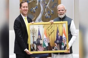 US Envoy Sergio Gor meets PM Narendra Modi in Delhi