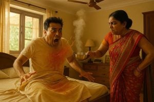 Delhi Woman Attacks Sleeping Husband With Boiling Oil and Chilli Powder