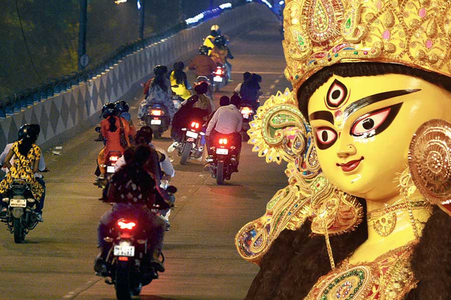 incident of uncontrolled bike ride increased during Durga Puja