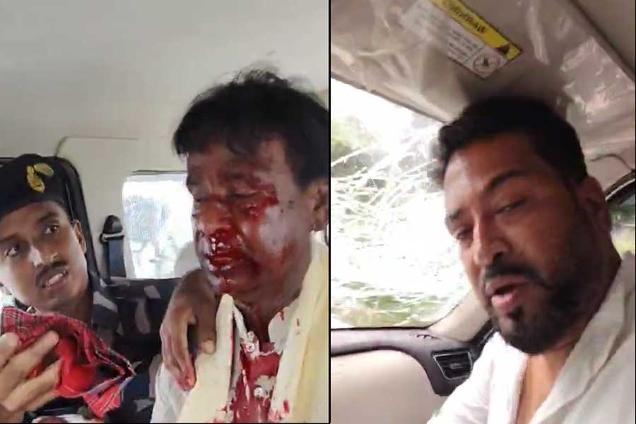 nagrakata flood situation BJP MLA shankar ghosh and MP khagen Murmu attacked