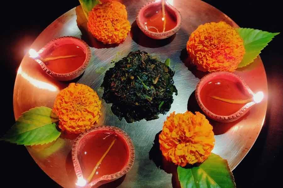 Bengal's Bhoot Chaturdashi ritual of choddo shaak