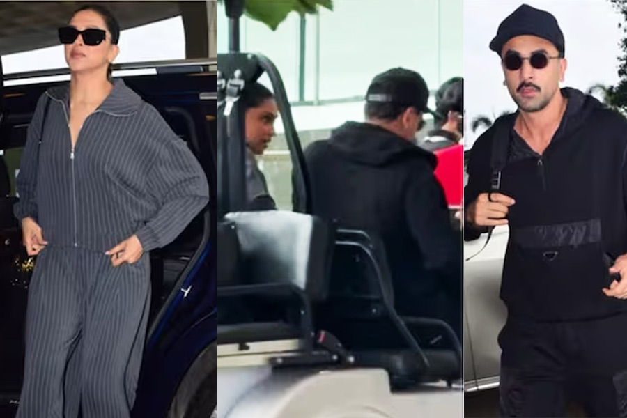Deepika Padukone and Ranbir Kapoor hug at airport, Watch