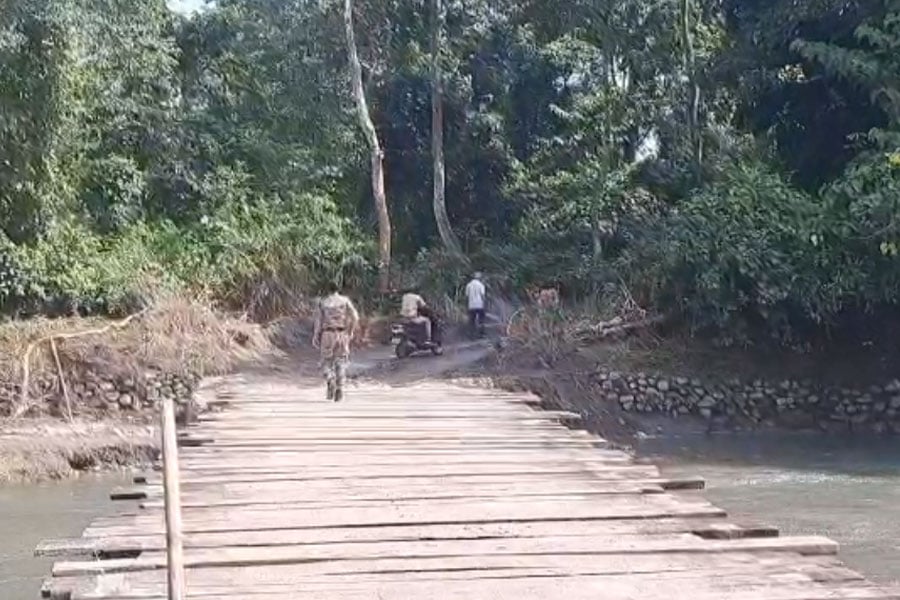 Halong Bridge built quickly in Alipurduar, relieved tourists and locals