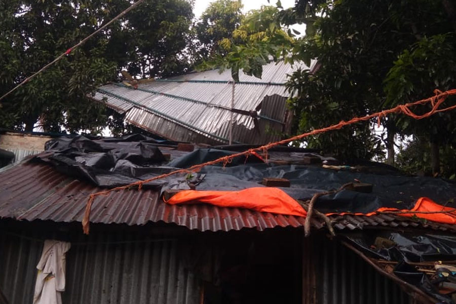 Kalyani and Chandannagar were devastated by a few seconds of storm