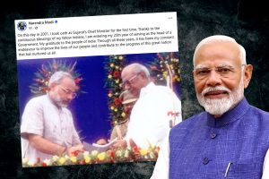 As PM Narendra Modi Enters 25th Year Of Serving Nation