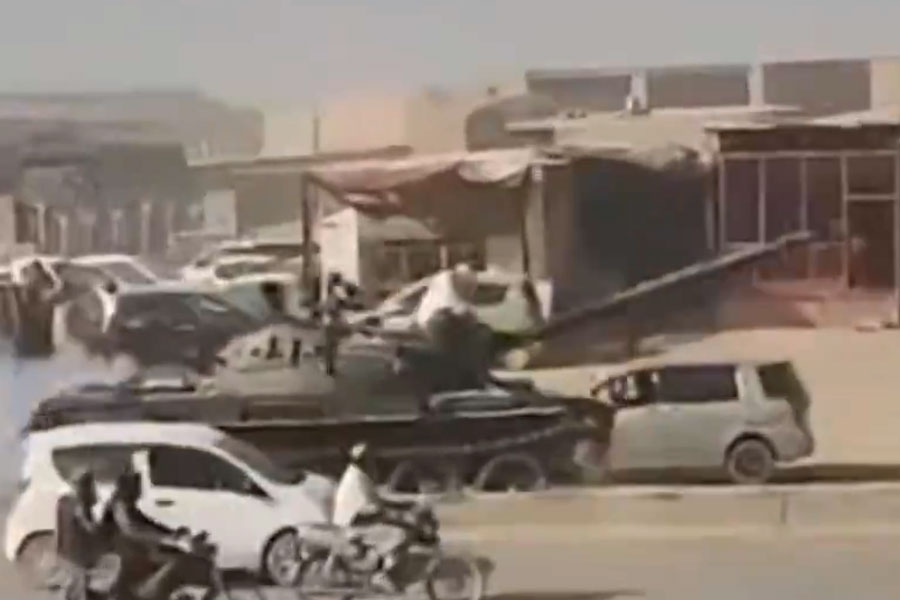 Tanks Race On Afghan Streets, Taliban Says It Captured Them From Pakistan Forces